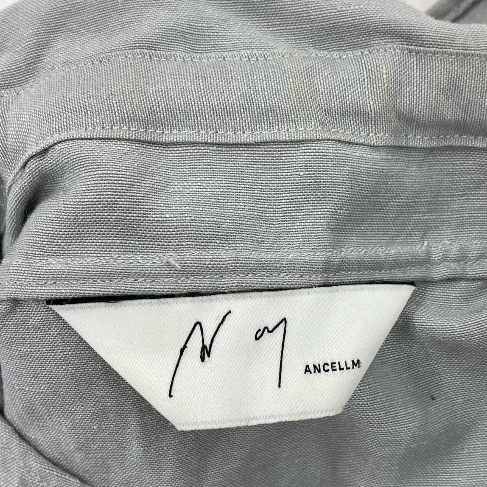 パーカー ANCELLM 23SS L/R PULLOVER HOODIE ANC-SH13 グレー (1) 1 グレー