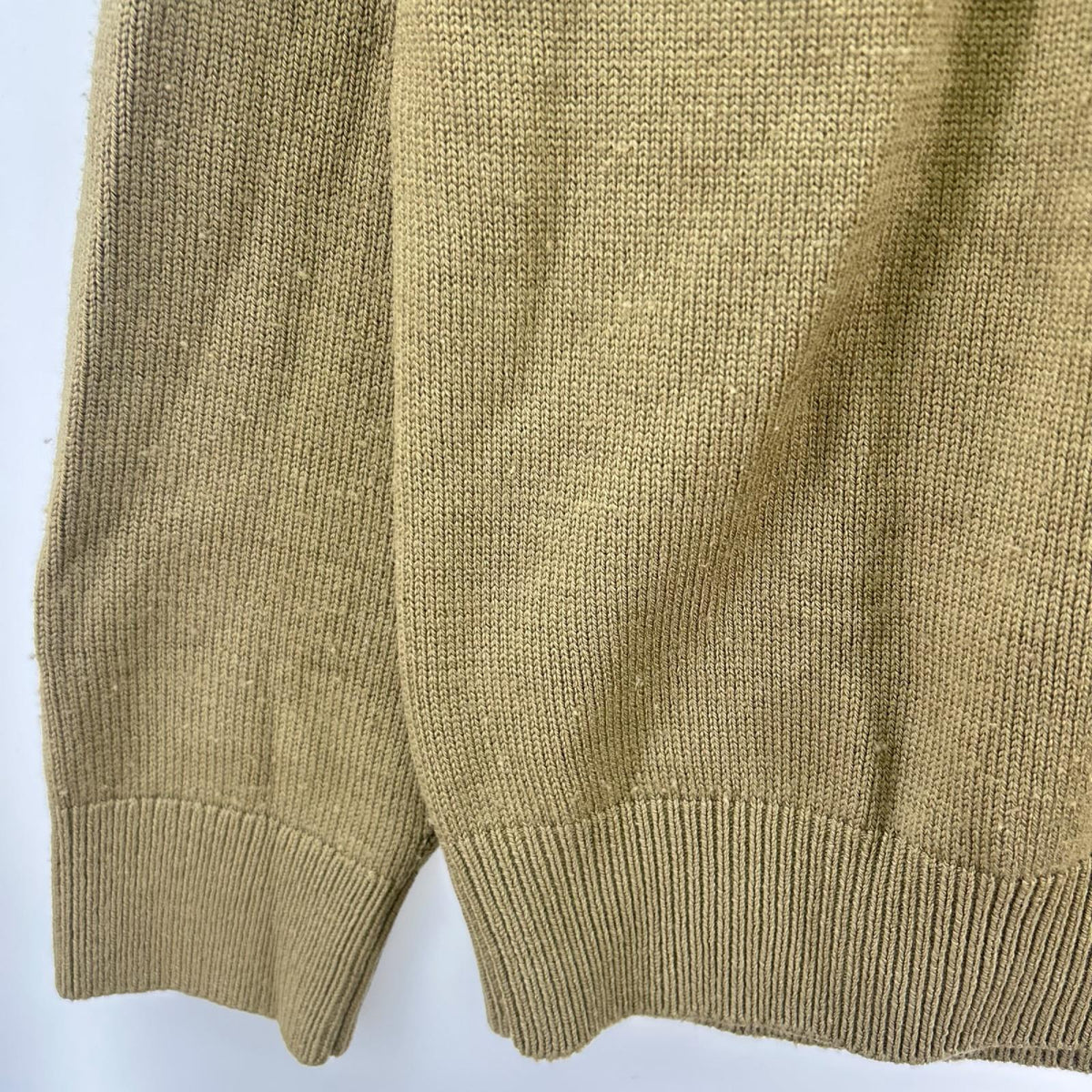 ニット AGING WOOL RAGLAN SLEEVE CREW NECK カーキ (2) 2 カーキ