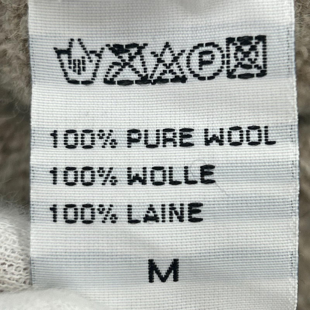 ニット E.TAUTZ ウール ベージュ (M) M ベージュ