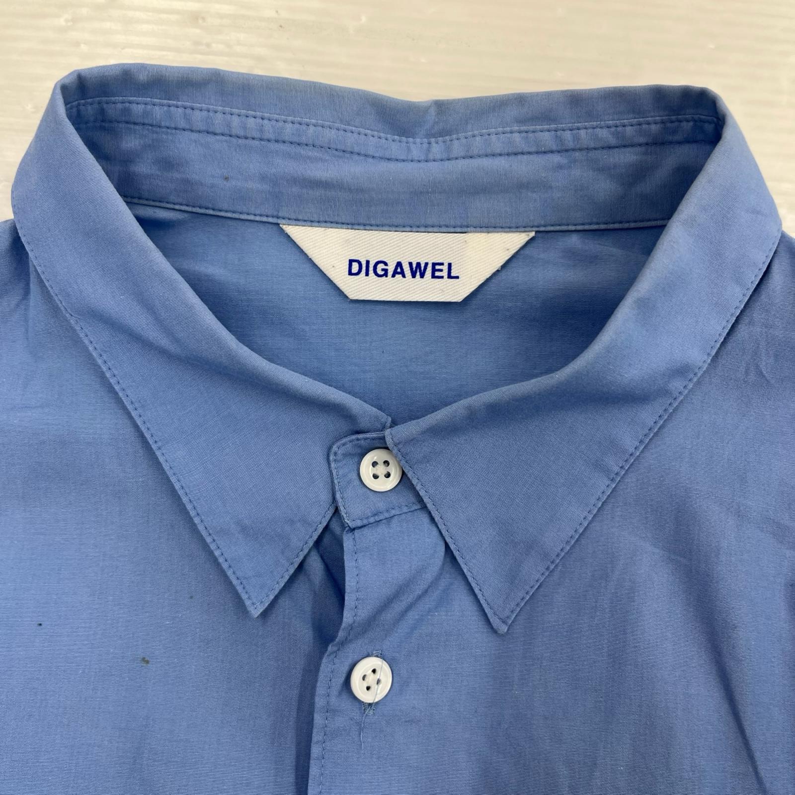 長袖シャツ DIGAWEL L/S SHIRT サックスブルー (F) 2 ブルー