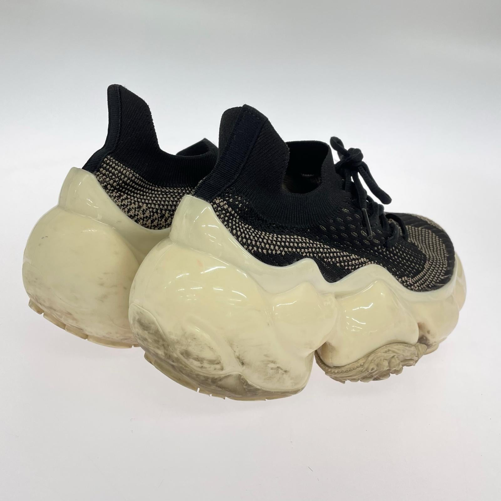 スニーカー MOOPIE SOLID ニット 黒 (24.0cm) ブラック