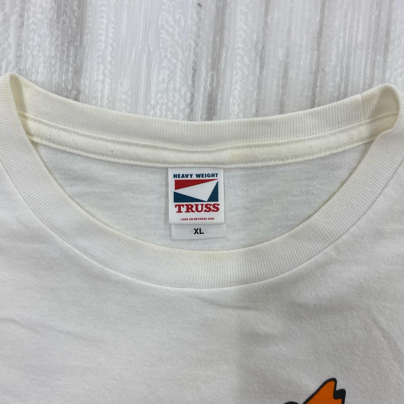 半袖Tシャツ プリント 白 (XL) ホワイト
