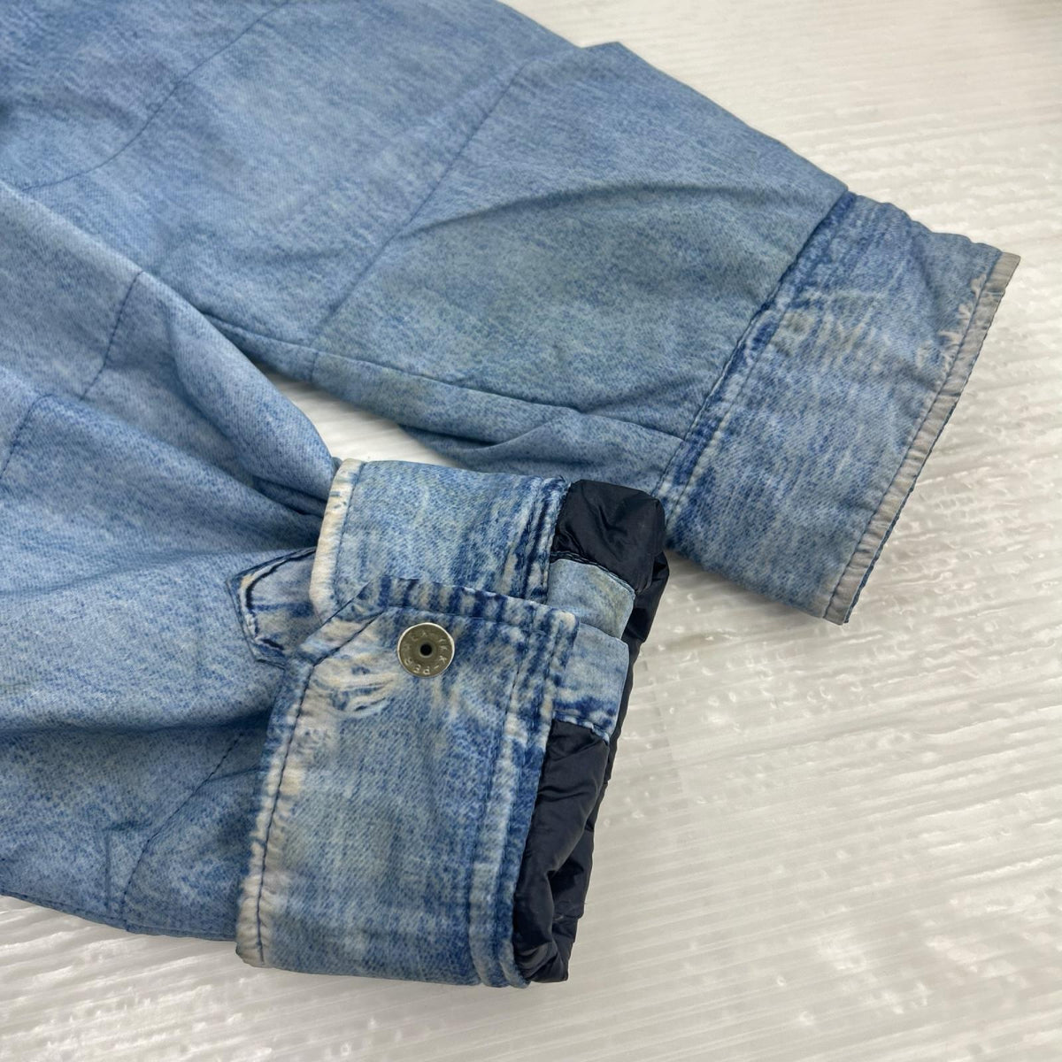 ジャケット × RHC Ron Herman 転写プリント インディゴ (L) L ブルー