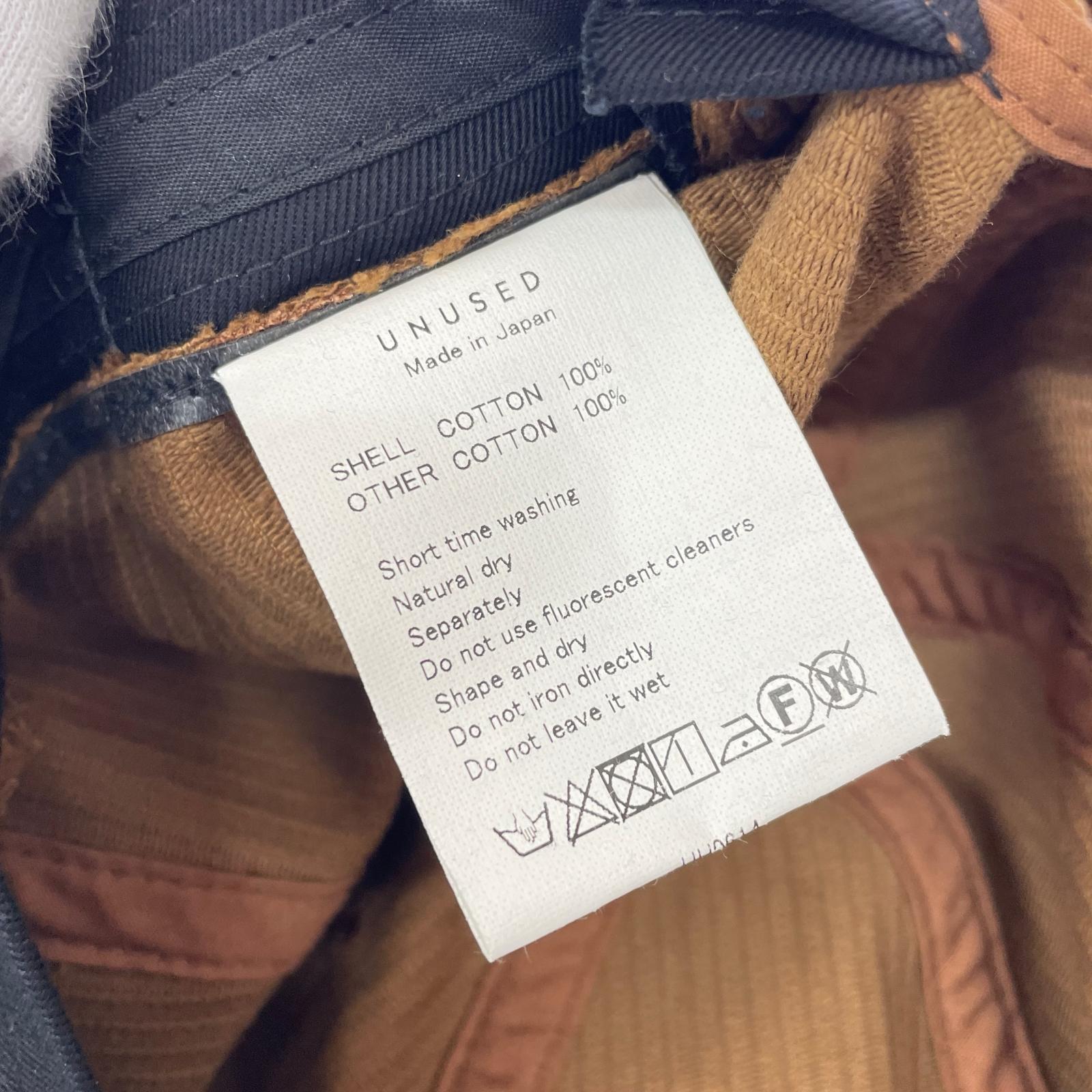 キャップ Corduroy Cap 茶 ブラウン