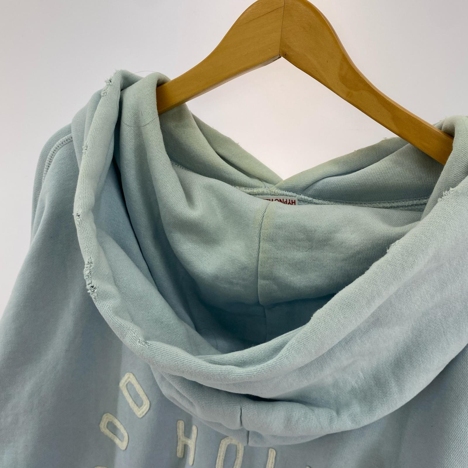 パーカー HOLY RELICS FELT HOODIE 青 (XL) ブルー