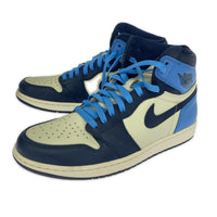 スニーカー NIKE AIR JORDAN 1 RETRO HIGH OG OBSIDIAN UNIVERSITY BLUE 555088-140 (28.5) 28.5cm (US10 1/2 UK10 EU47)