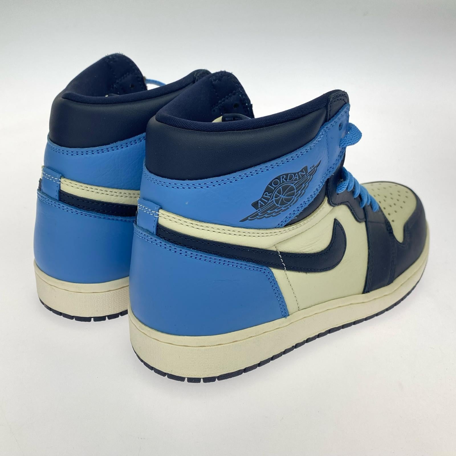 スニーカー NIKE AIR JORDAN 1 RETRO HIGH OG OBSIDIAN UNIVERSITY BLUE 555088-140 (28.5) 28.5cm (US10 1/2 UK10 EU47)