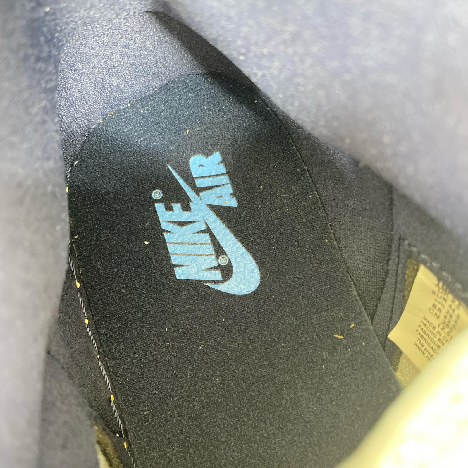 スニーカー NIKE AIR JORDAN 1 RETRO HIGH OG OBSIDIAN UNIVERSITY BLUE 555088-140 (28.5) 28.5cm (US10 1/2 UK10 EU47)