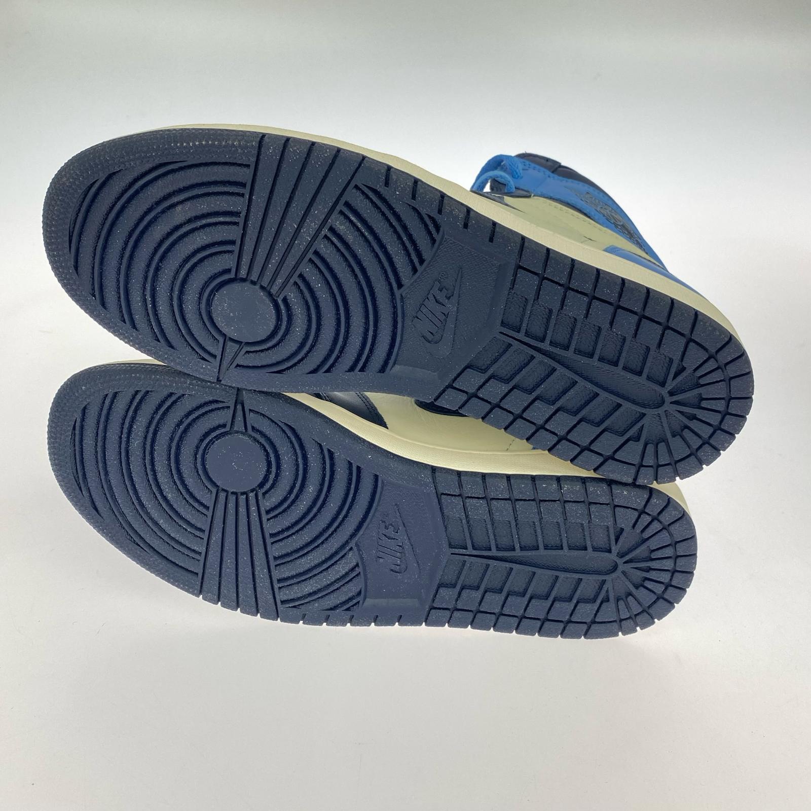 スニーカー NIKE AIR JORDAN 1 RETRO HIGH OG OBSIDIAN UNIVERSITY BLUE 555088-140 (28.5) 28.5cm (US10 1/2 UK10 EU47)