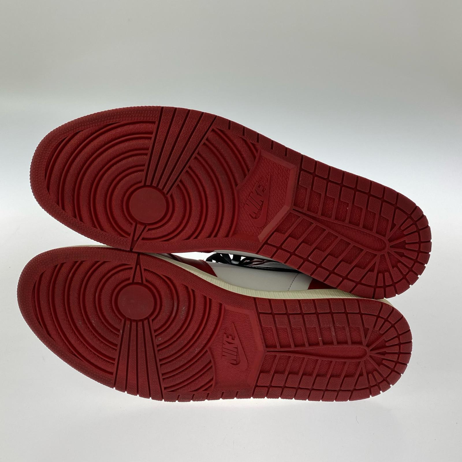 スニーカー AIR JORDAN 1 RETRO HIGH OG CHICAGO 2015 赤白 (30cm) 30cm (US12 UK11 1/2 EU50) レッド
