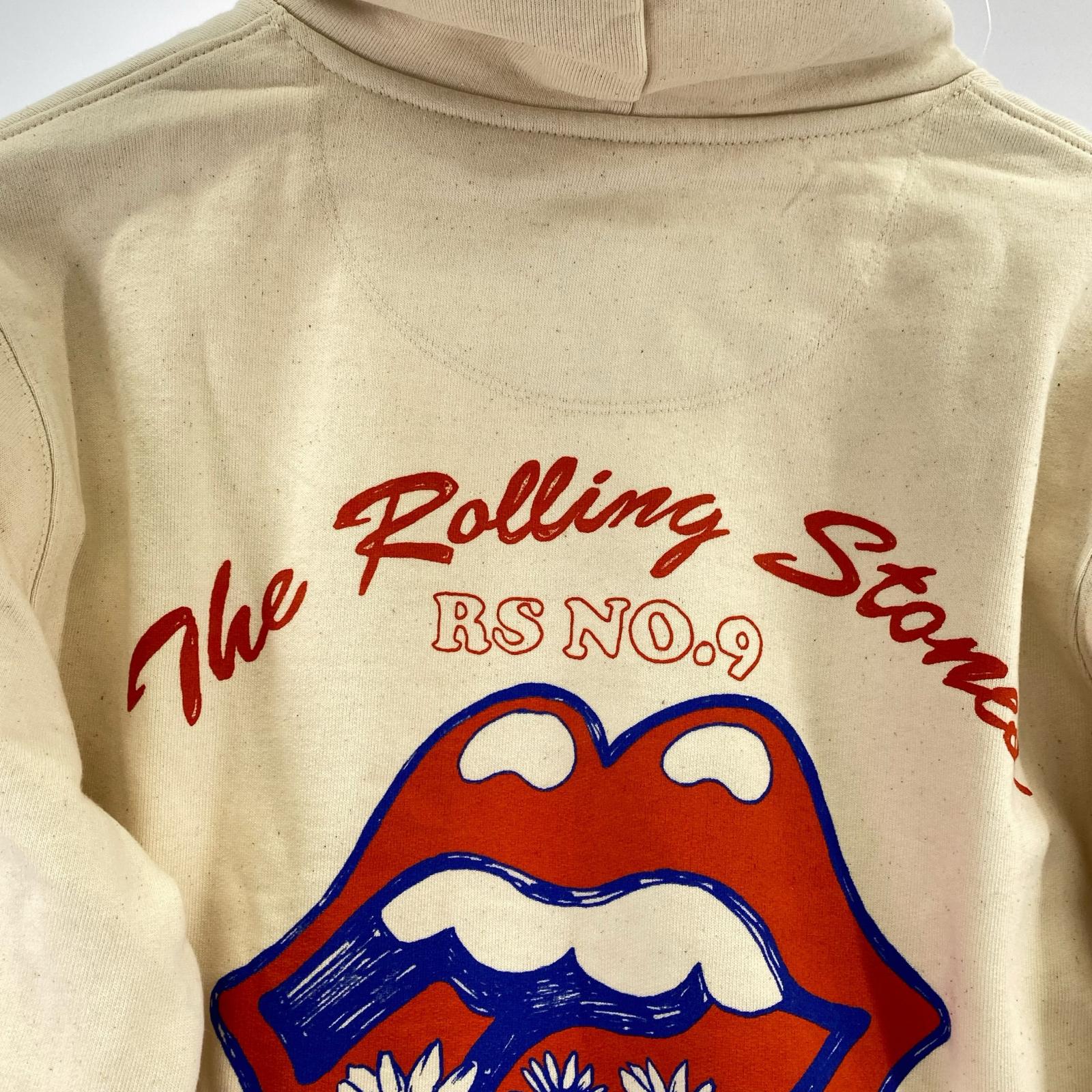 パーカー RS No9 Floral Tongue Logo Hoodie (S) S ベージュ