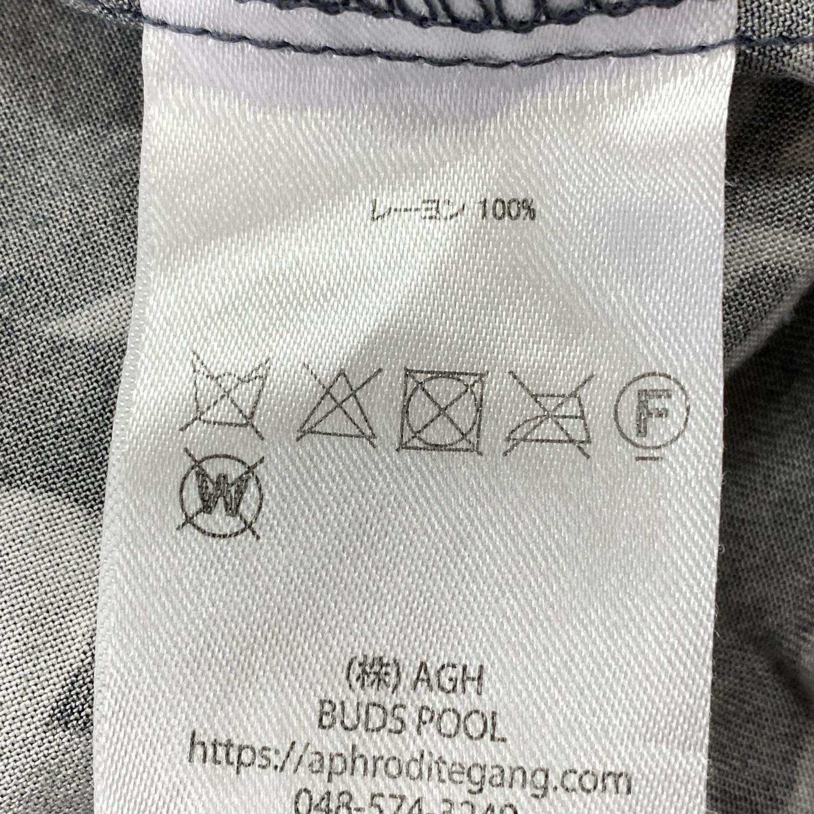 半袖シャツ BUDSPOOL 総柄SSシャツ