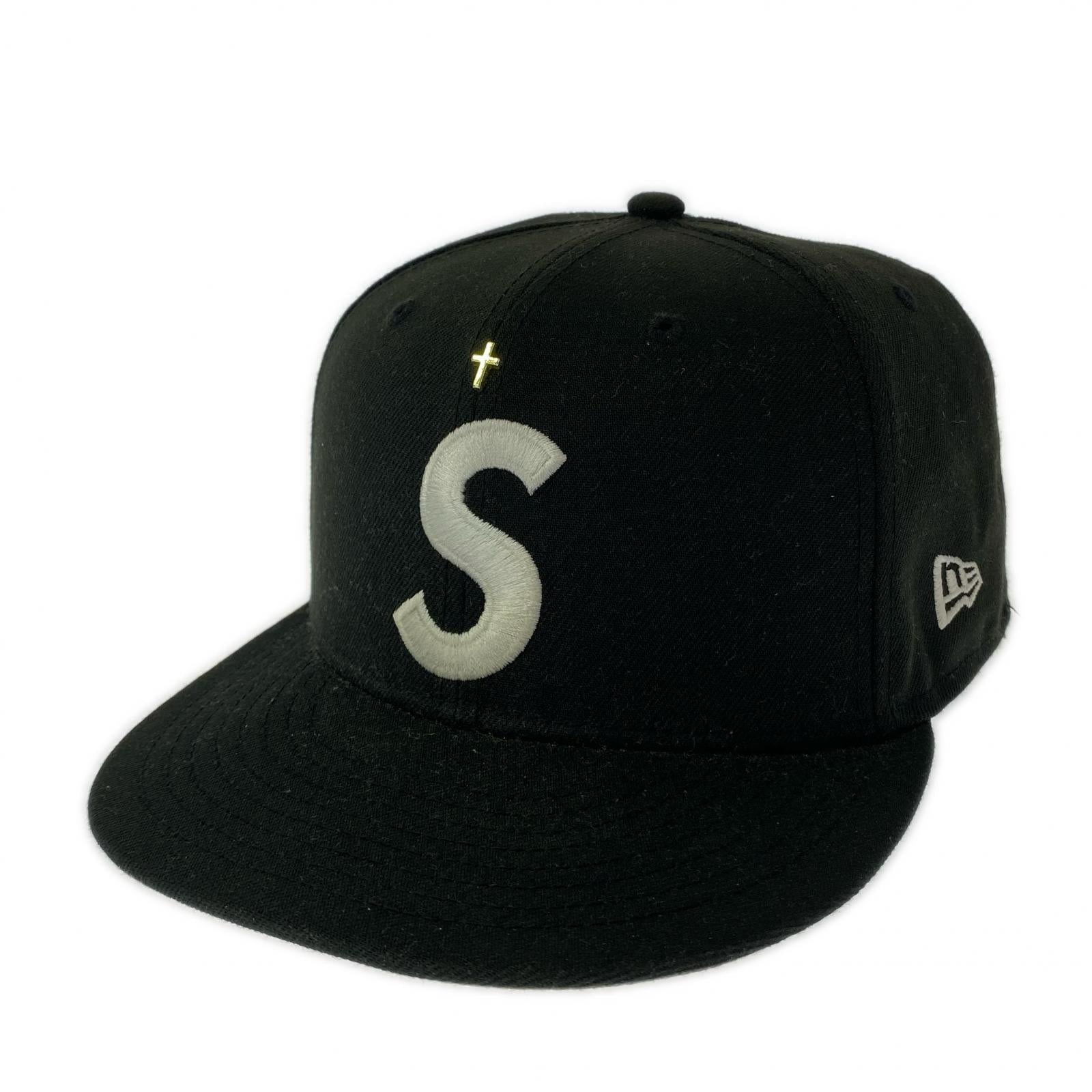 キャップ 24SS Gold Cross S Logo New Era ブラック