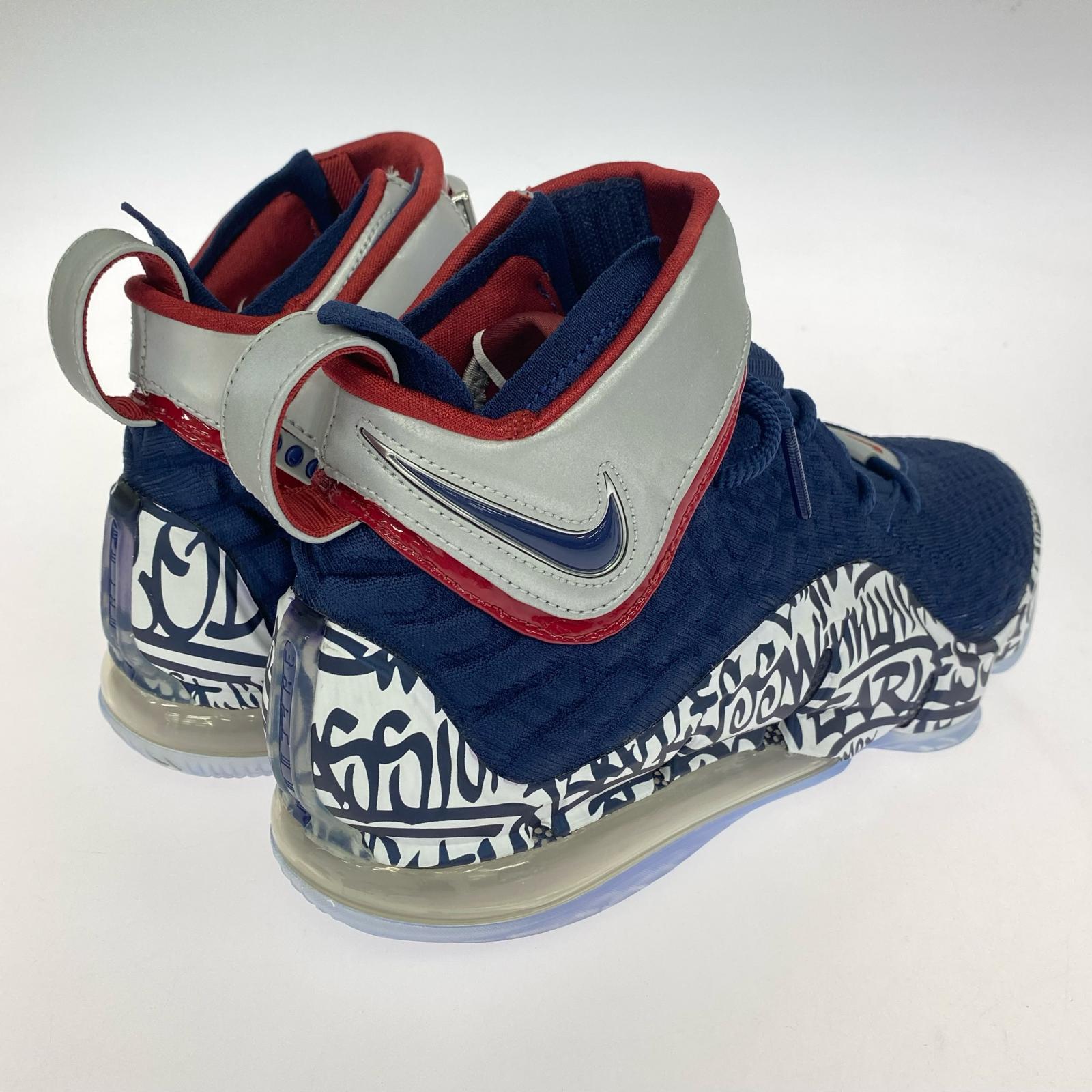 スニーカー LEBRON 17 GRAFFITI COLD BLUE