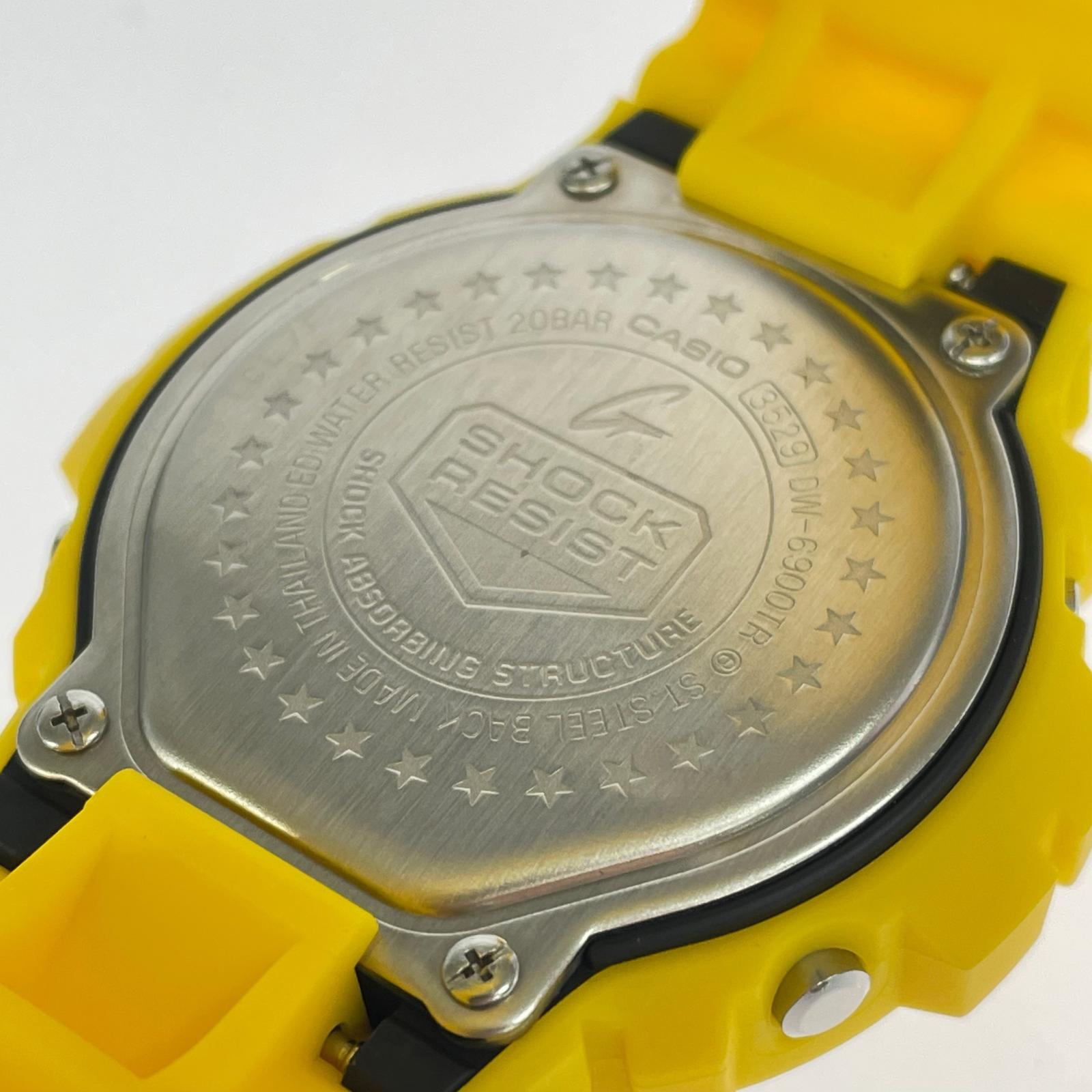 腕時計 G-SHOCK DW-6900TR-9JR 腕時計 イエロー