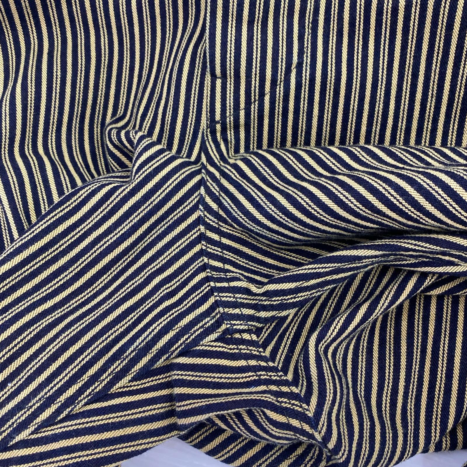 オーバーオール FICTION ROMANCE 11oz LIBERTY STRIPE