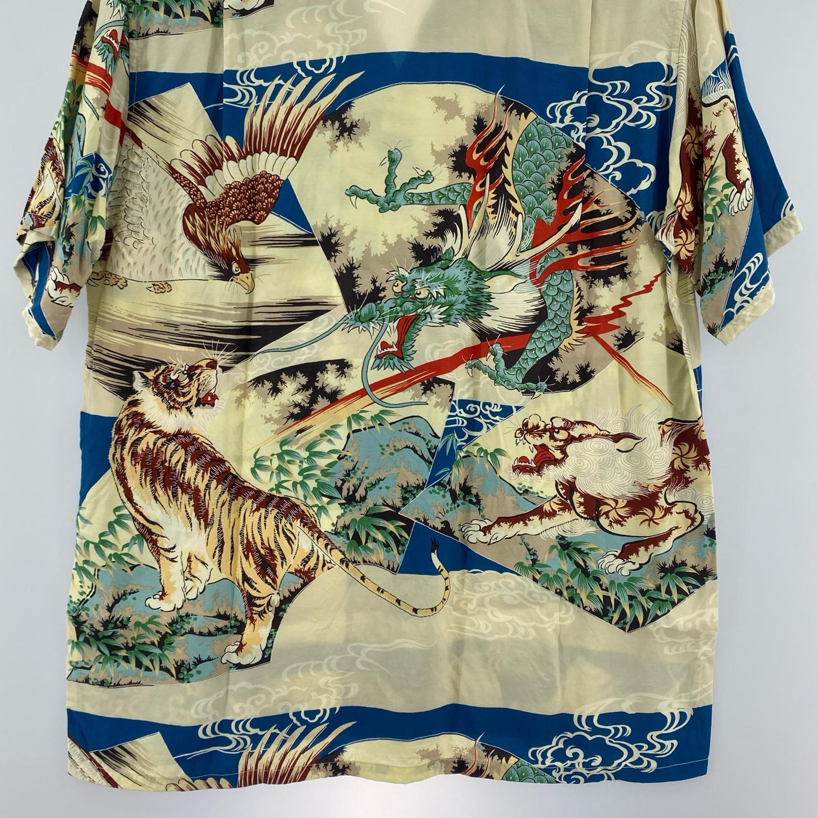 半袖シャツ EAGLE TIGER DRAGON M
