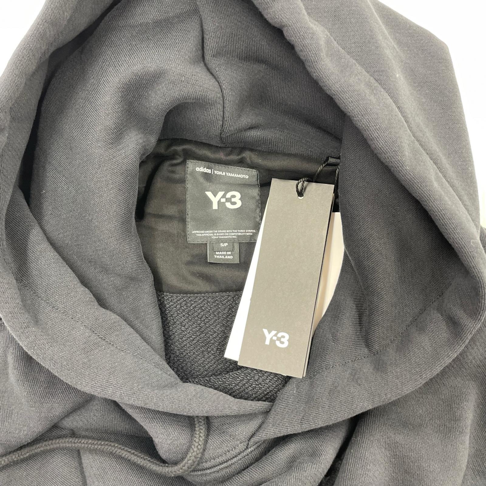 パーカー Y-3 GRAPHIC HOODIE S ブラック S ブラック