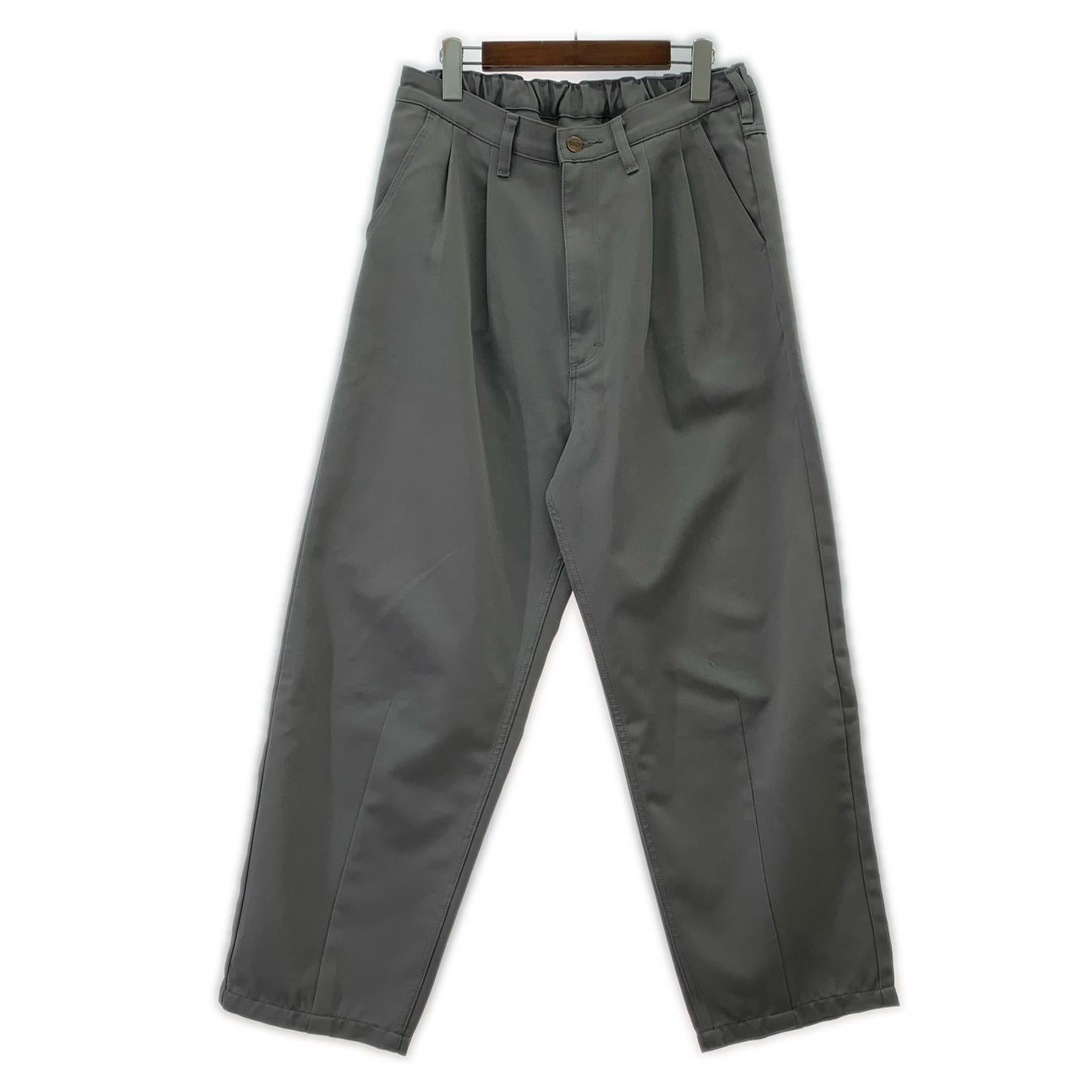 パンツ WS0165 グレー タックワイドスラックス M グレー