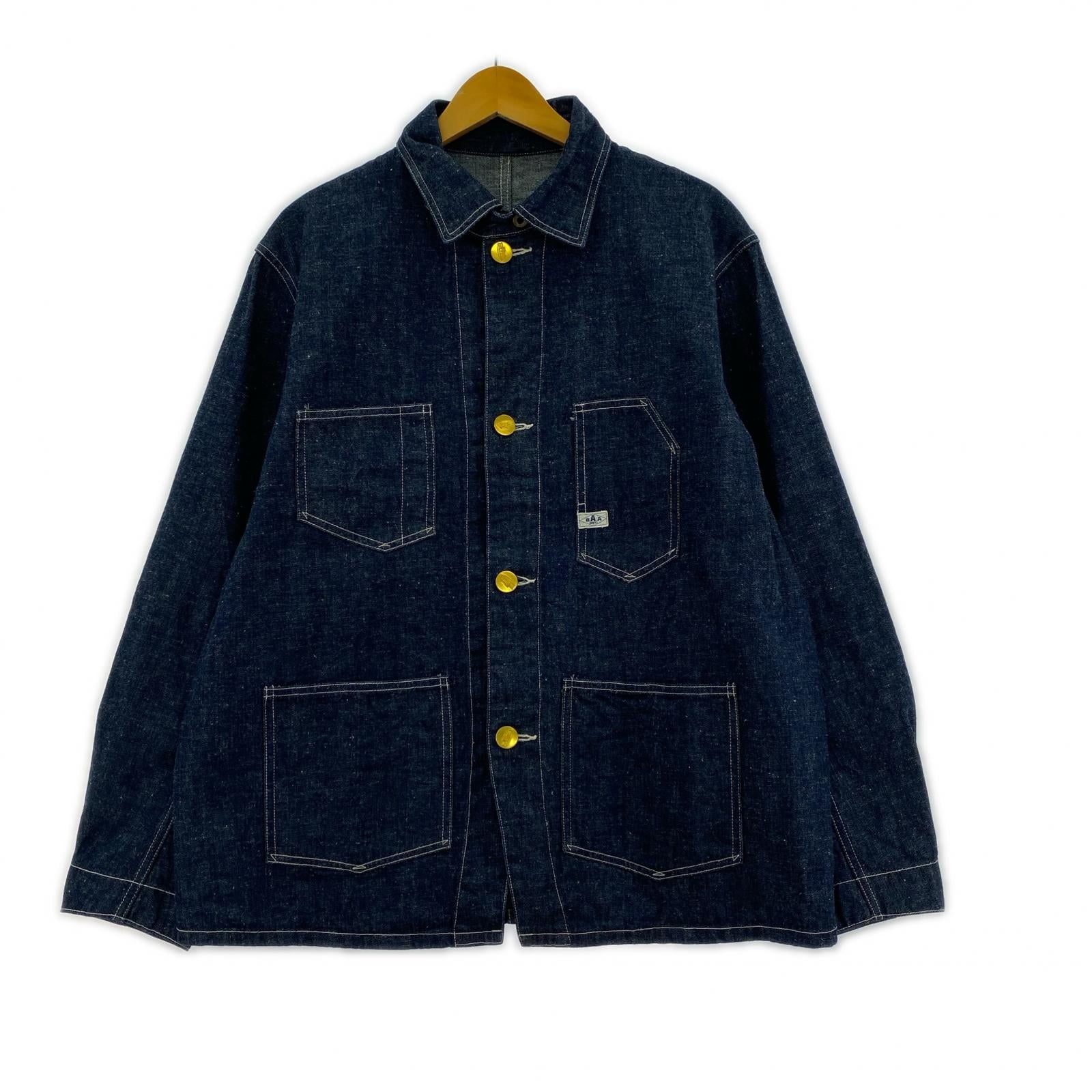 ジャケット BAA COSTUME MFG RAILROADER COAT M ブルー