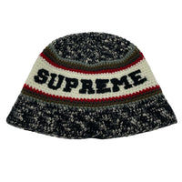 ニットキャップ 26ss Knit Logo Crusher