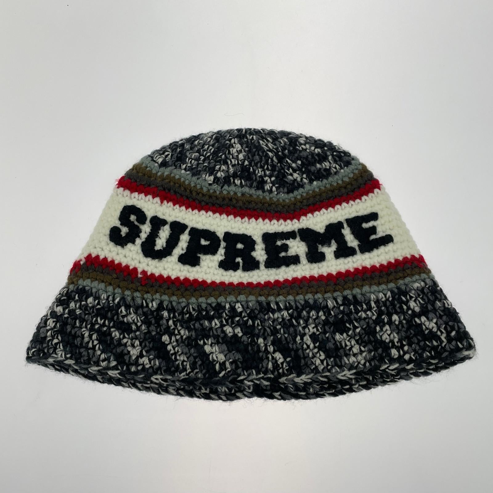 ニットキャップ 26ss Knit Logo Crusher