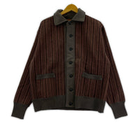 ブルゾン MOUNTAIN MAN FLEECE CARDIGAN (36) ブラウン