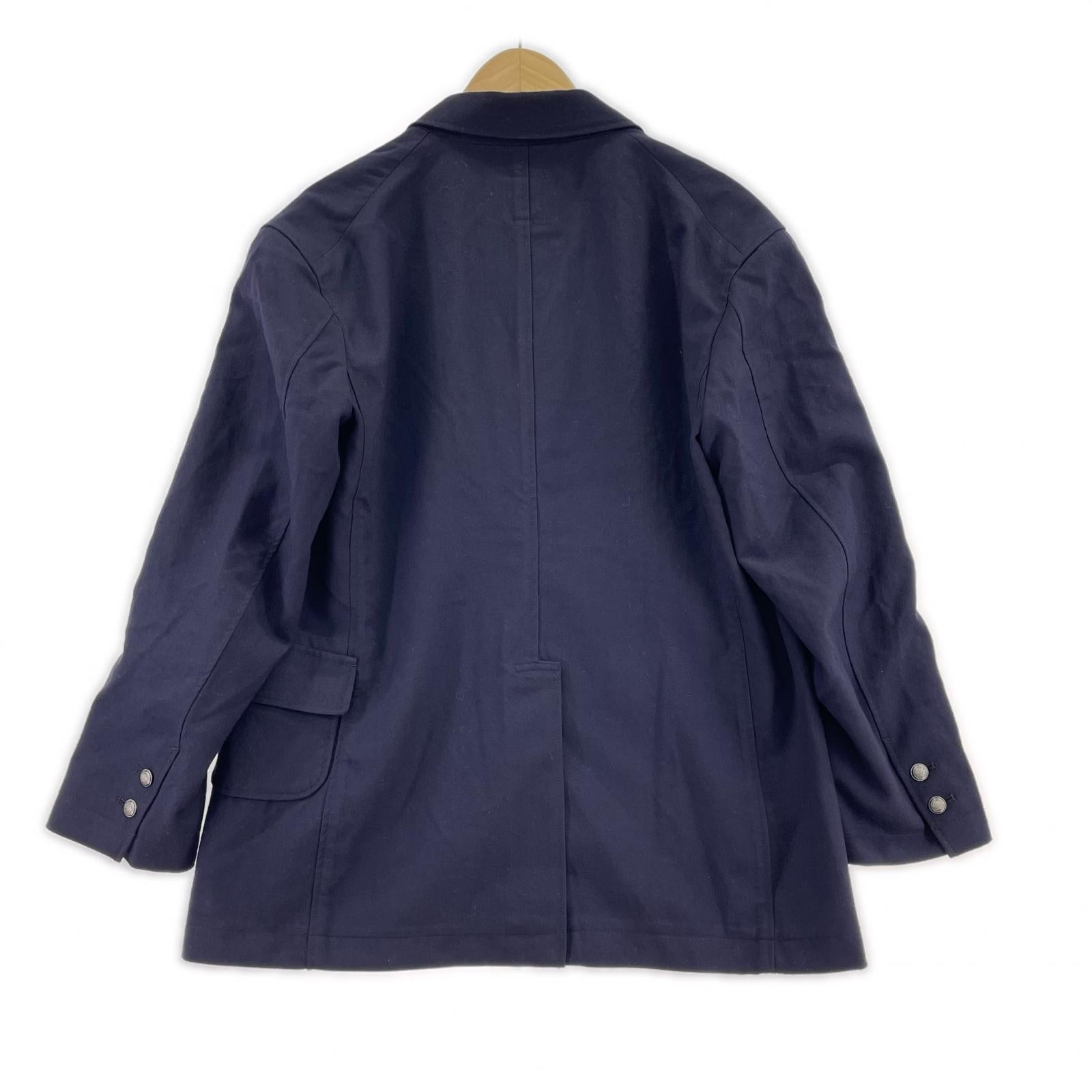 テーラードジャケット PEG MID FIELD BLAZER TROPICAL WOOL ネイビー