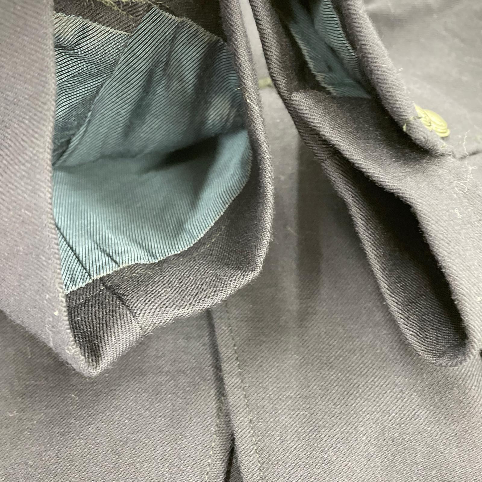テーラードジャケット PEG MID FIELD BLAZER TROPICAL WOOL ネイビー