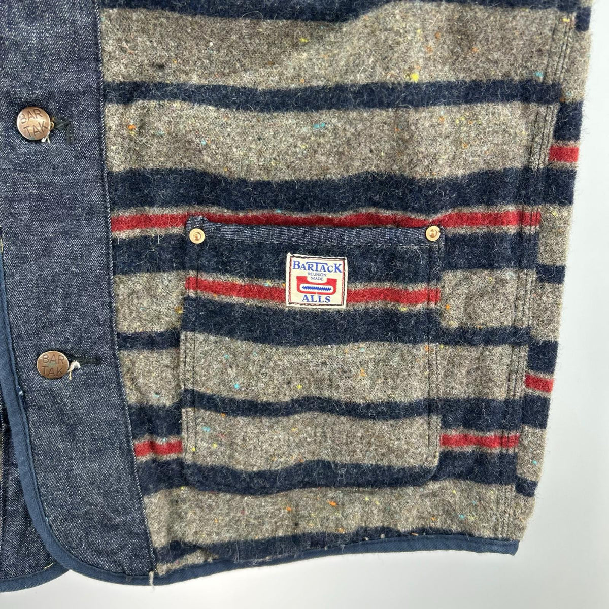 ジャケット BARTACKALLS workvest SHIP YARD ( マルチカラー