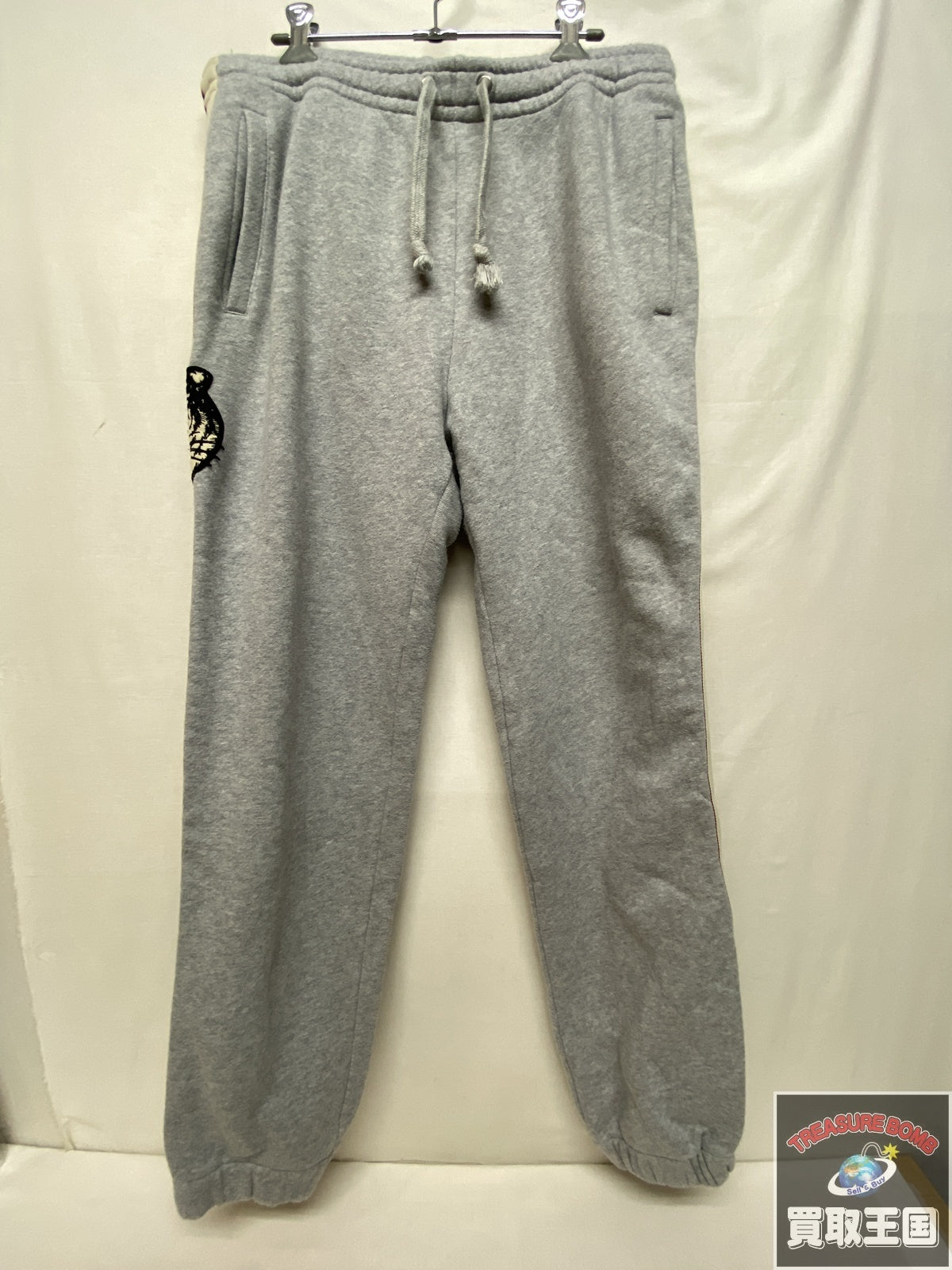 GUCCI 18SS スウェットパンツ グレー (M)