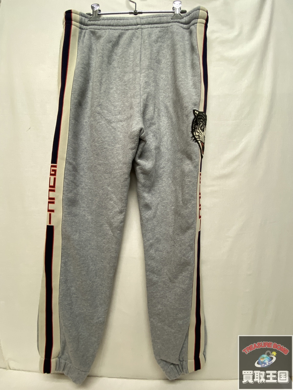 GUCCI 18SS スウェットパンツ グレー (M)