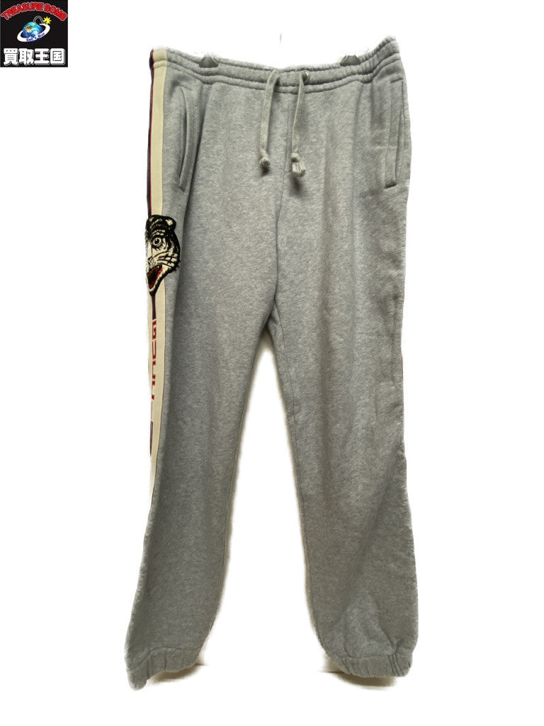 GUCCI 18SS スウェットパンツ グレー (M)