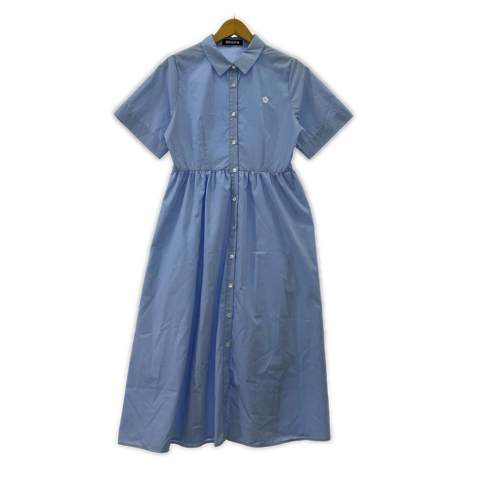ワンピース Dazy Shirt Onepiece M BLU M ブルー