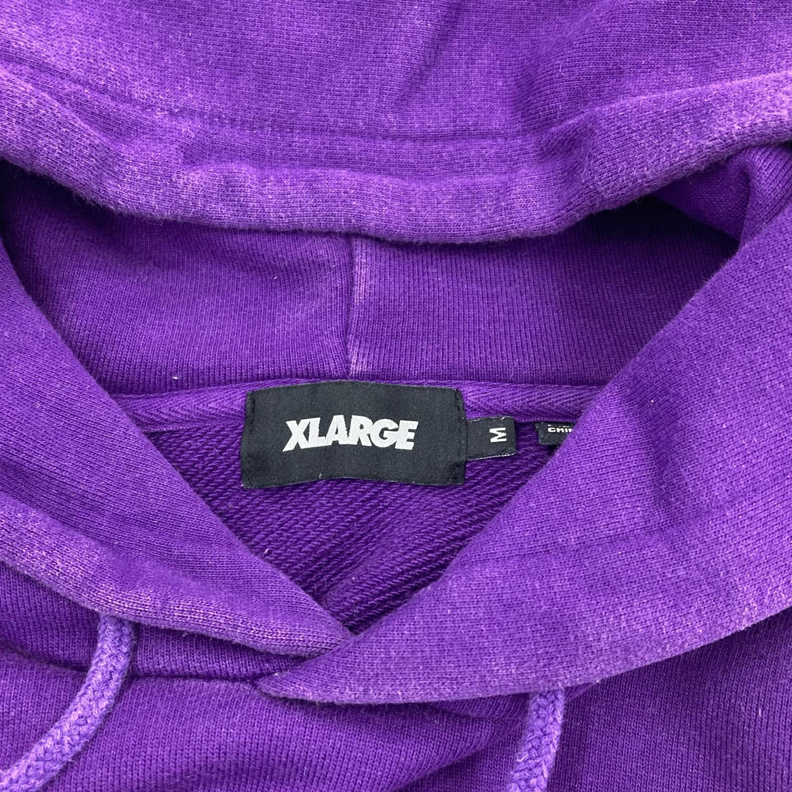 パーカー XLARGE パープルパーカー M パープル