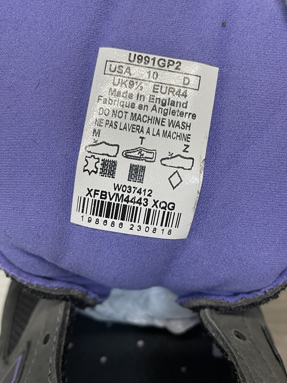スニーカー NEW BALANCE U991GP2 US10 グレー