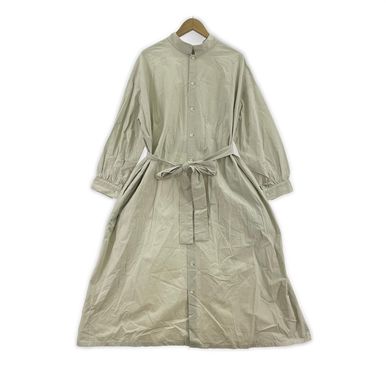ワンピース ROBE de PEAU ベルト 白系 ベージュ