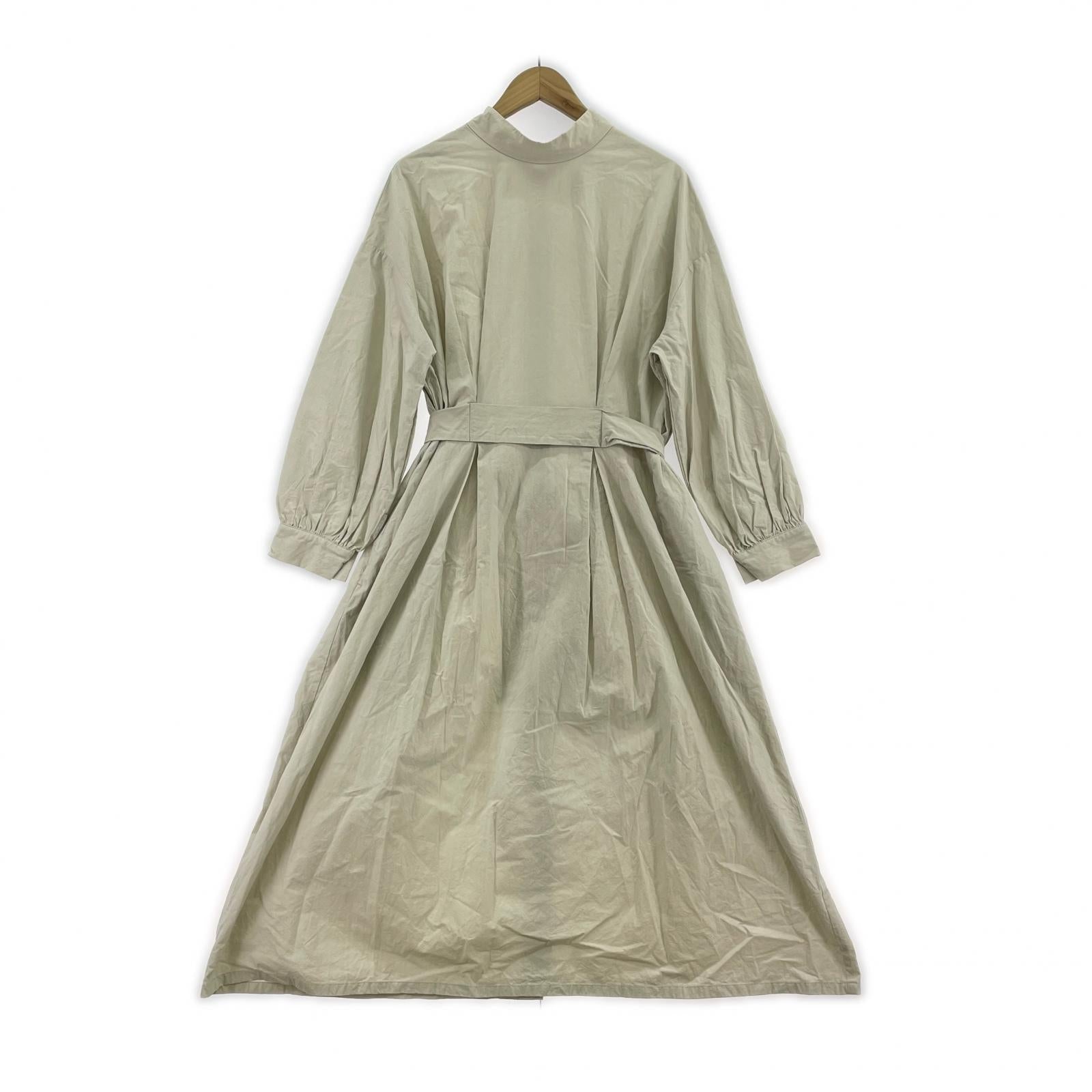 ワンピース ROBE de PEAU ベルト 白系 ベージュ
