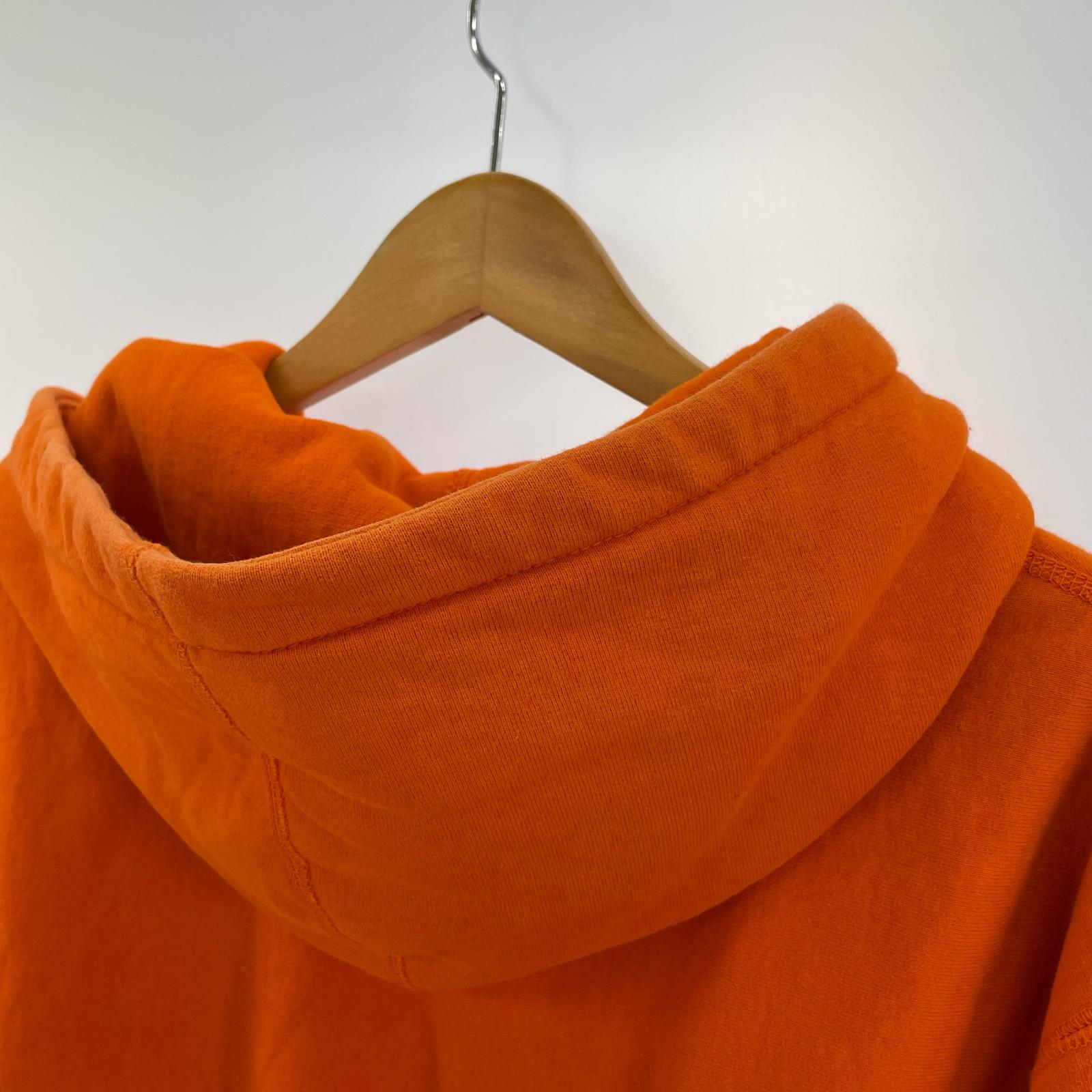 パーカー Supreme chenille applique hooded XL オレンジ オレンジ