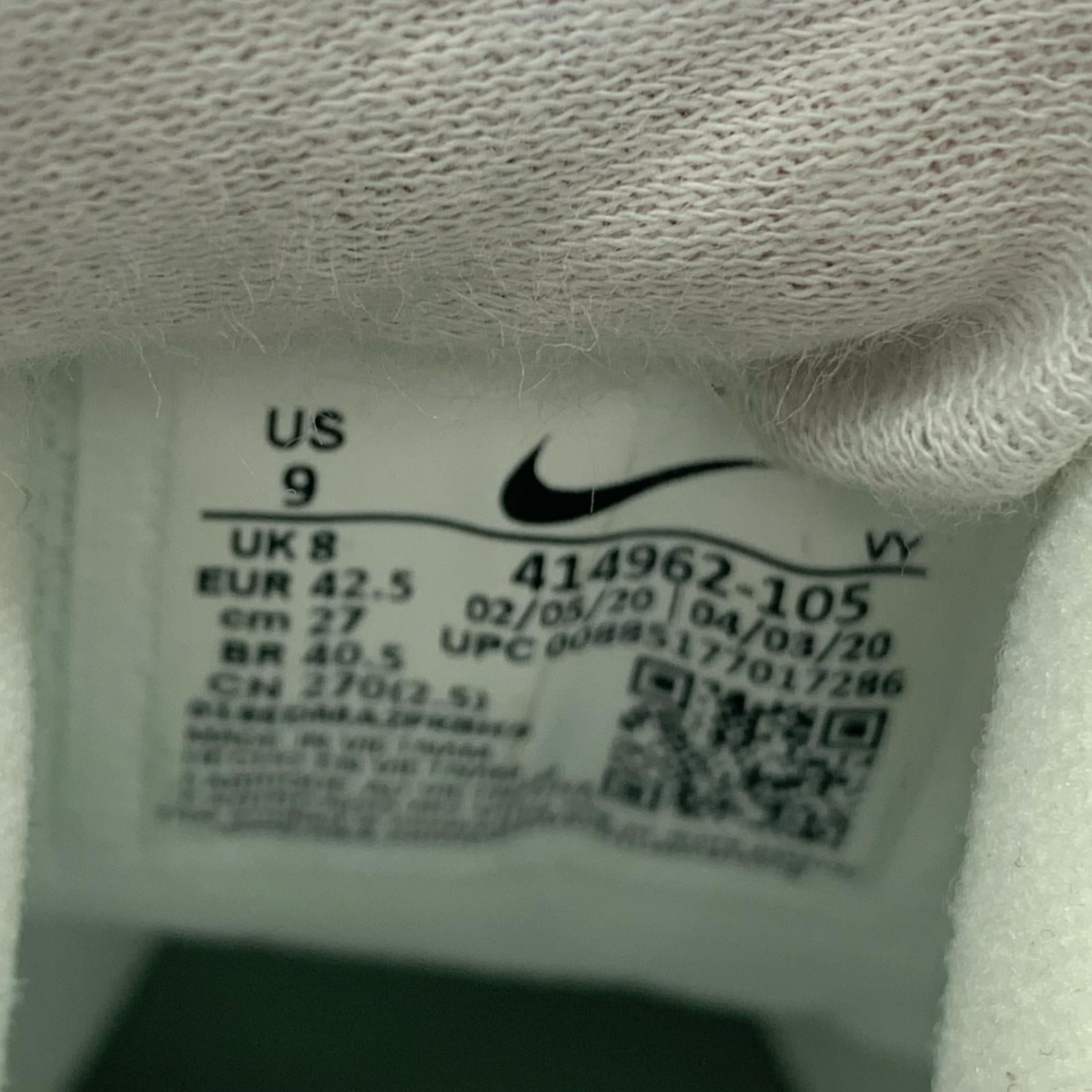 スニーカー AIR MORE UPTEMPO 27cm (US9 UK8 1/2 EU44)