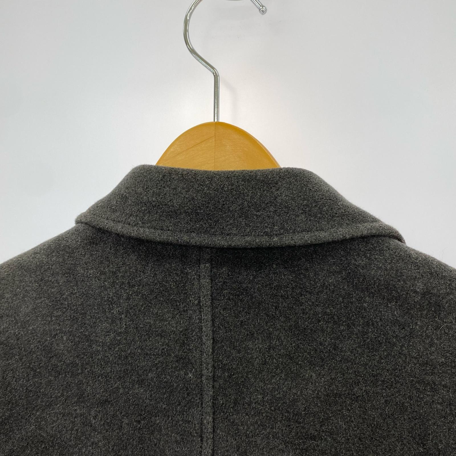 ジャケット ステンカラーコート グレー L グレー