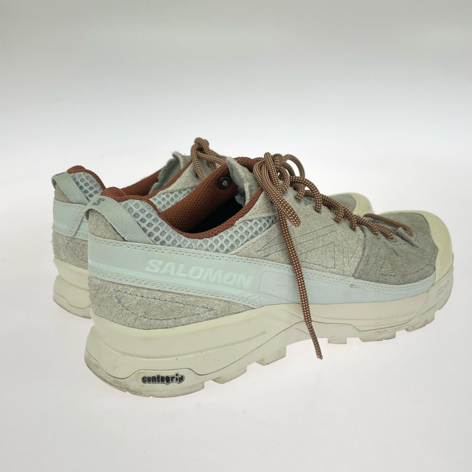 スニーカー SALOMON X-ALP SUEDE 28.0 グレー 28cm (US10 UK9 1/2 EU46) グレー