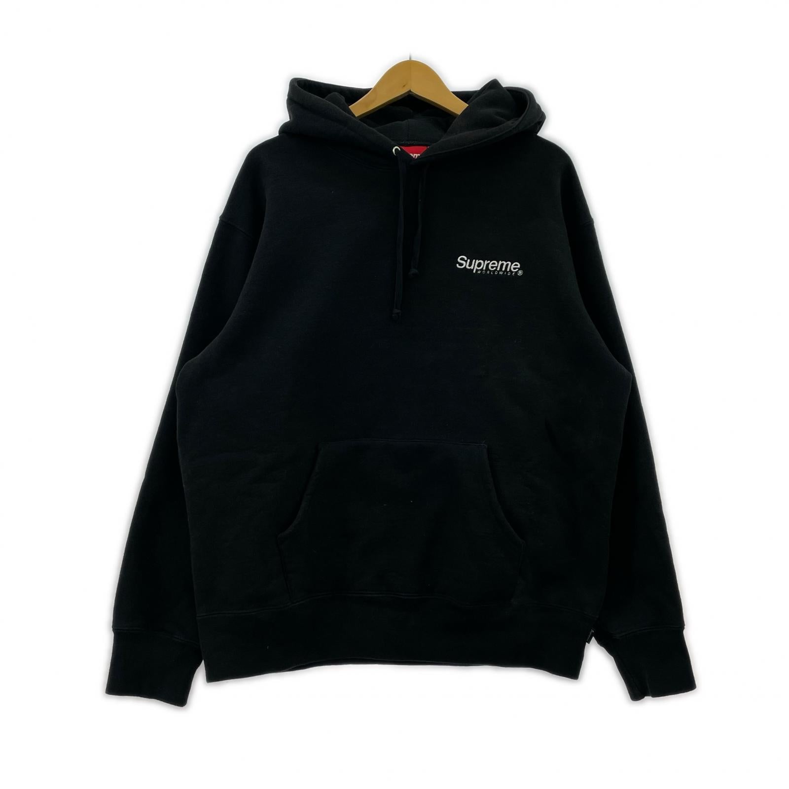 パーカー Worldwide Hooded Sweatshirt 黒 M ブラック