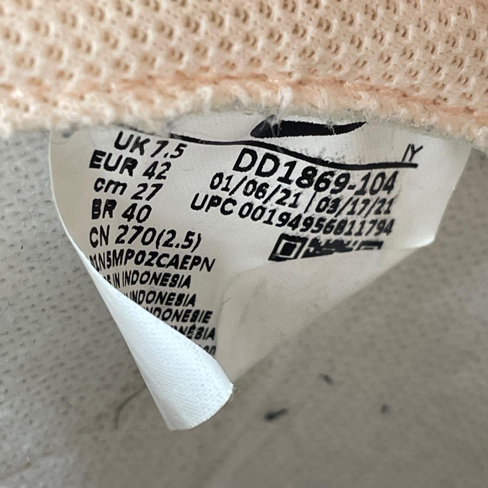 スニーカー NIKE Dunk High Crimson Tint 27.0cm 27cm (US9 UK8 1/2 EU44)