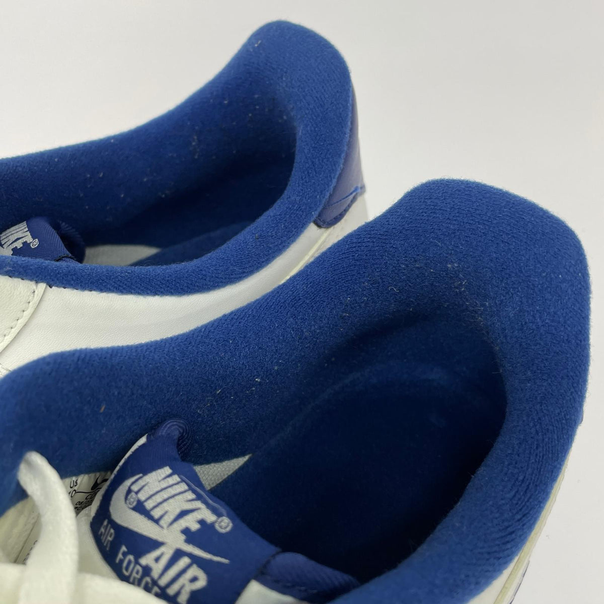 スニーカー NIKE AIR FORCE1 DEEP ROYALBLUE 28cm 28cm (US10 UK9 1/2 EU46) ホワイト