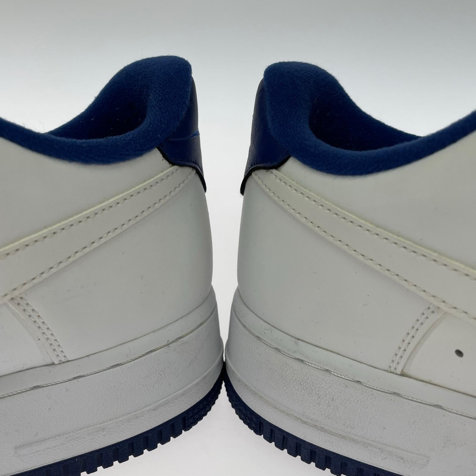 スニーカー NIKE AIR FORCE1 DEEP ROYALBLUE 28cm 28cm (US10 UK9 1/2 EU46) ホワイト