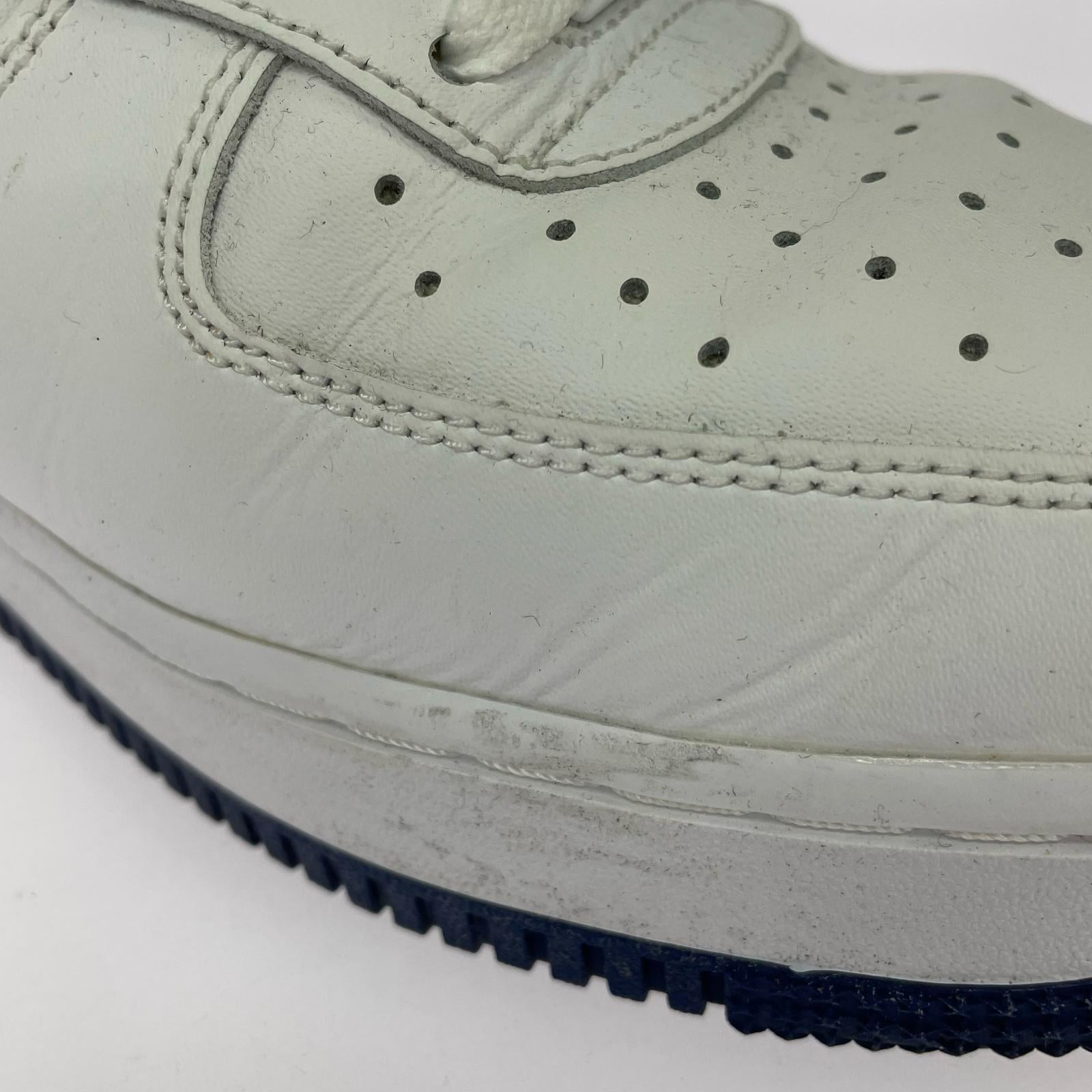 スニーカー NIKE AIR FORCE1 DEEP ROYALBLUE 28cm 28cm (US10 UK9 1/2 EU46) ホワイト