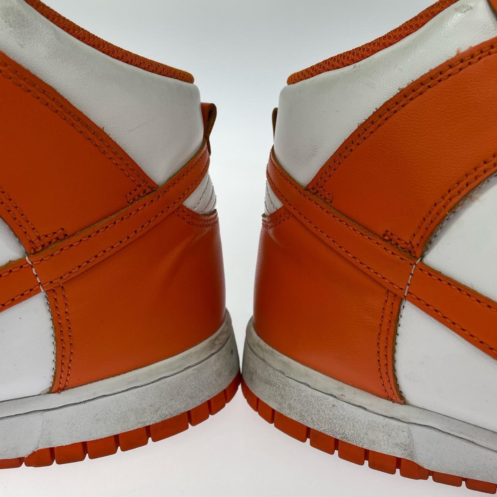 スニーカー NIKE DUNK HIGH ORANGE BLAZE SYRACUSE 27.5cm 27.5cm (US9 1/2 UK9 EU45)