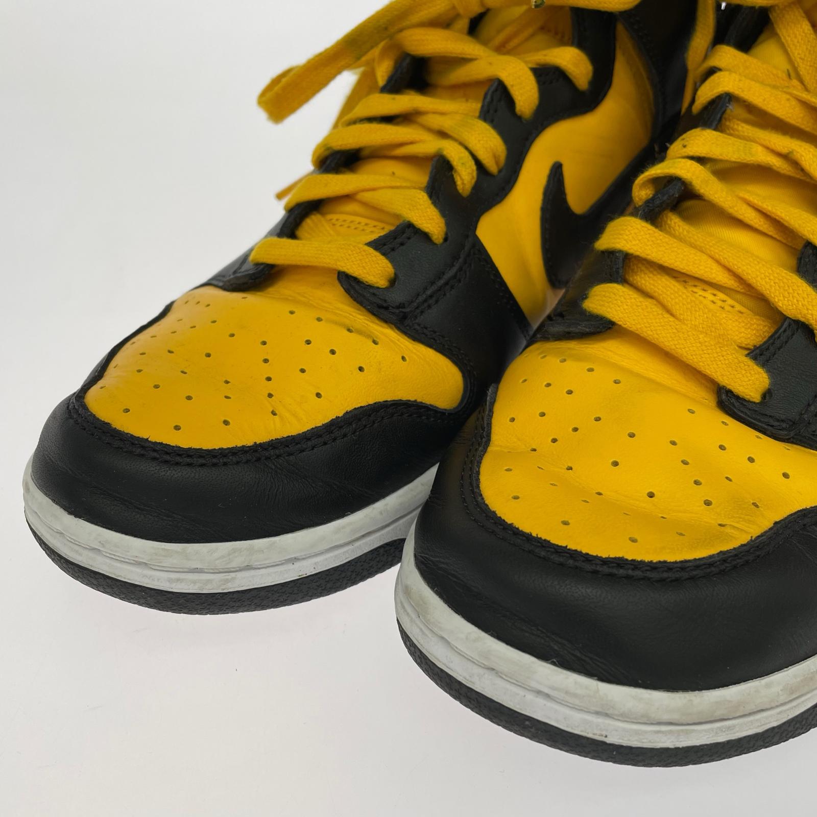 スニーカー Nike Dunk High University Gold and Black 27cm 27cm (US9 UK8 1/2 EU44)