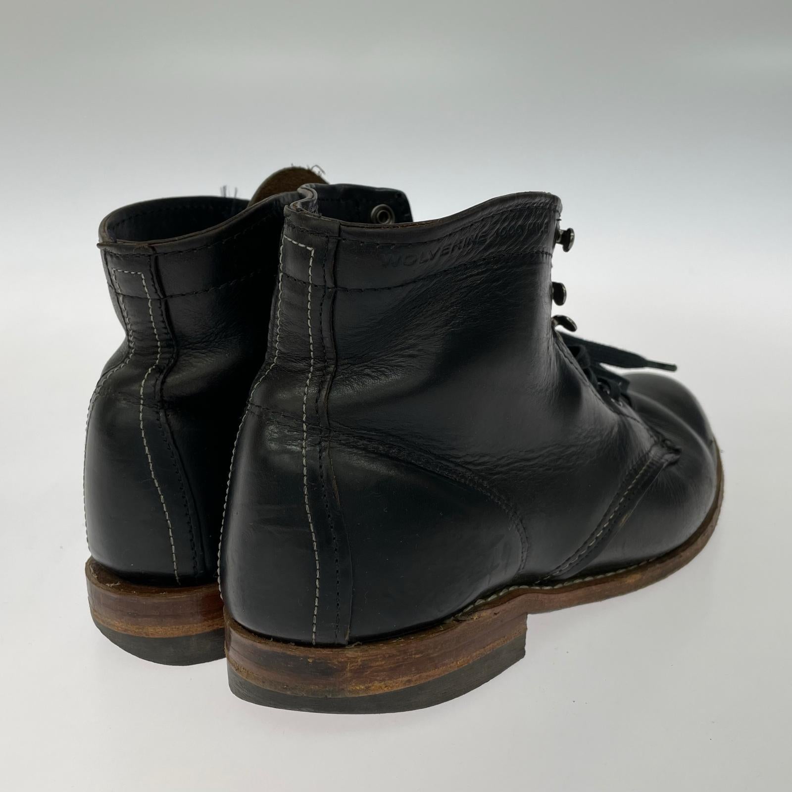 ブーツ WOLVERINE 1000mile boot US8 ブラック